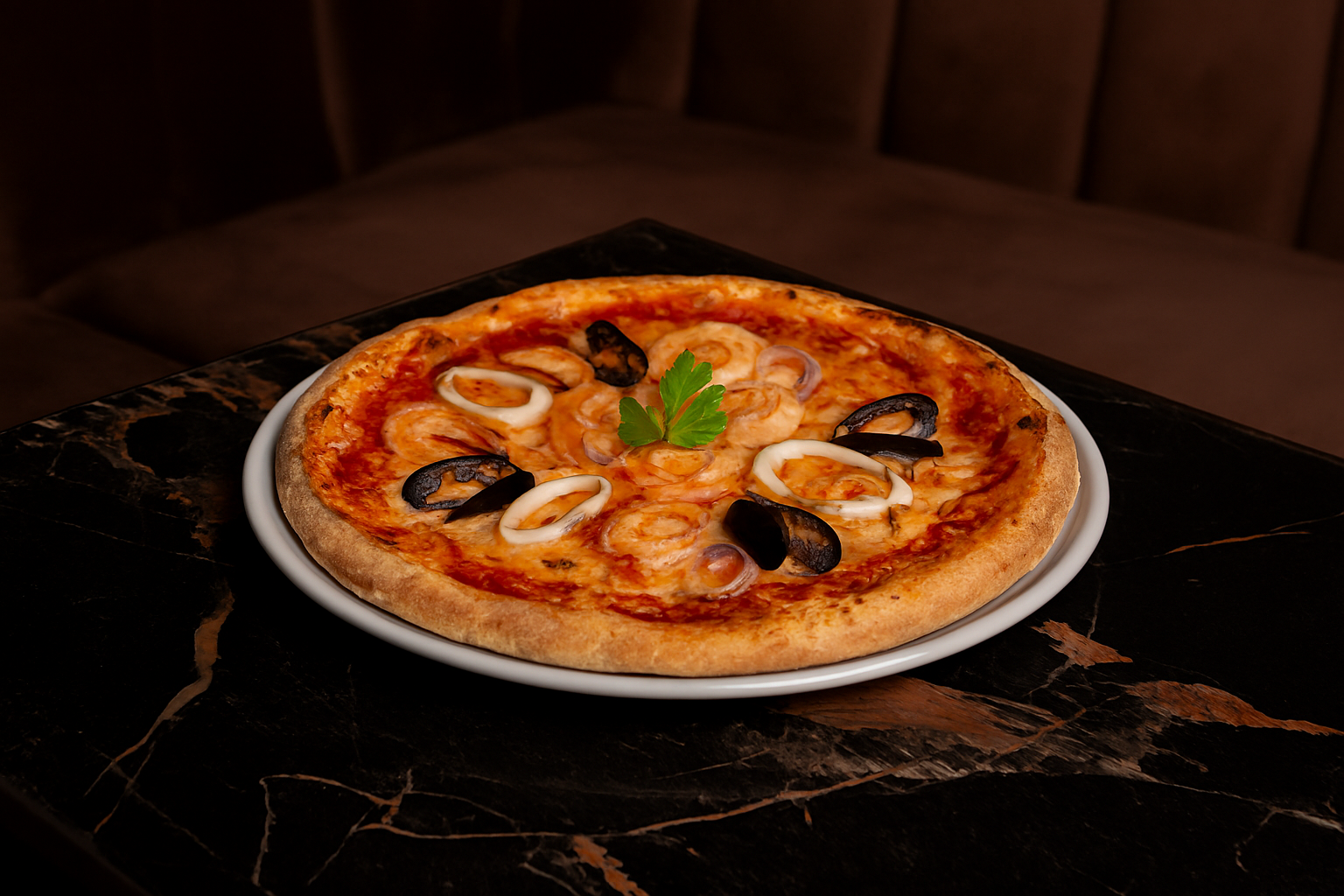 Pizza Fruits de mer 1
